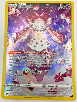 Pokemon Karte TCG Diancie GG13/GG70 Zenit der Konige Holo Rare Deutsch NM - Image 1