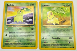Pokemon Karte TCG Endivie 53+54/111 Neo Genesis no Holo Rare Deutsch LP - Image 1