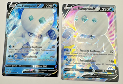 Pokemon Karte TCG Flampivian V 036+169/185 Farbenschock Holo Deutsch NM - Image 1