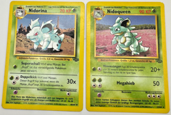 Pokemon Karte TCG Nidoqueen 23+40/64 Dschungel no Holo Rare Vintage Deutsch LP - Image 1