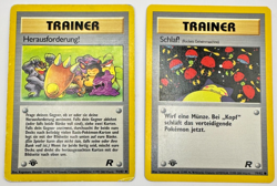 Pokemon Karte TCG Herausforderung 74+79/82 1.Team Rocket no Holo Deutsch GD - Image 1