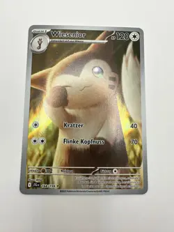 Pokemon Karte TCG Wiesenior 168/159 Reisegefahrten Holo Rare Fullart Deutsch - Image 2