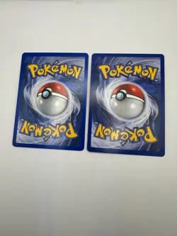 Pokemon Karte TCG Raupy+Safcon 45+54/102 1.Basis Set No Holo Rare LP Deutsch - Image 3
