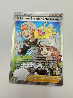 Pokemon Karte TCG Pokemon Zuchter 188/189 Flammende Finsternis Holo Englisch NM - Image 2