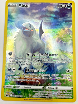 Pokemon Karte TCG Absol GG16/GG70 Zenit der Konige Holo Rare Deutsch NM - Image 1
