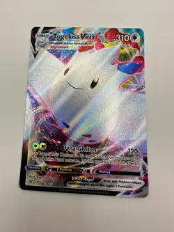 Pokemon Karte TCG Togekiss VMAX 141/185 Farbenschock Holo Rare Deutsch NM - Image 2
