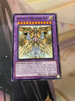 YUGIOH - ELEMENTAL HERO DIVINE NEOS - RYMP - COMMON - NM - 1ST ED - Image 1