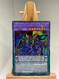 Starving Venemy Dragon - Secret Rare 1st Edition BROL-EN034 - NM - YuGiOh - Image 1