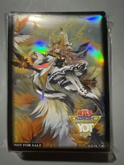 YUGIOH SILVERA WOLF TAMER OF THE WHITE FOREST YOT 2024 ASIA SLEEVES (70 PCS) - Image 1