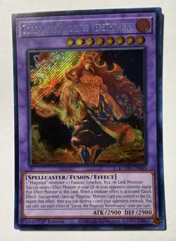 Zoroa, the Magistus Verethragna - BLMM-EN045 - Secret Rare - 1st - NM Yugioh - Image 1