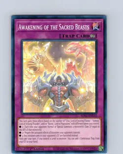 Yu-Gi-Oh TCG Awakening Of The Sacred Beasts SDSA-EN035 1st Edition Common NM - Image 1
