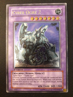 Yu-Gi-Oh! Cyber Ogre 2, CDIP-EN036, Ultimate Rare, 1. Edition, Englisch, LP - Image 1