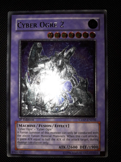 Yu-Gi-Oh! Cyber Ogre 2, CDIP-EN036, Ultimate Rare, 1. Edition, Englisch, LP - Image 2