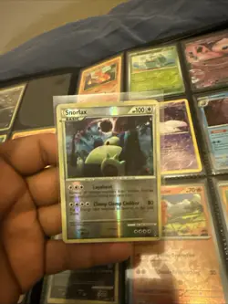 Pokemon Snorlax Reverse Holo Rare Card 33/95 Call of Legends TCG - Image 1