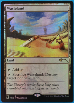 Wasteland (Secret Lair Promo) FOIL NM MTG MAGIC CARD (500026) ABUGames - Image 1