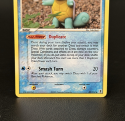 Pokemon Card TCG Ditto (Squirtle) 40/113 Delta Species 2005 Regular non-holo - Image 3