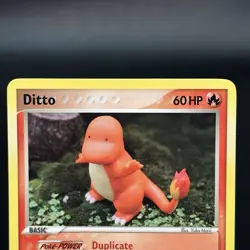 Pokemon Card TCG Ditto (Charmander) 61/113 Delta Species 2005 Regular non-holo - Image 2