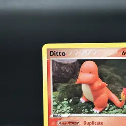 Pokemon Card TCG Ditto (Charmander) 61/113 Delta Species 2005 Regular non-holo - Image 4