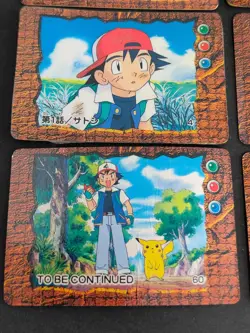 MP/HP Pikachu Ash Pokemon Movie Mini Card Bandai Japanese Nintendo lot set eb197 - Image 4