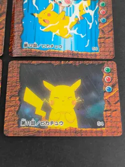 MP/HP Pikachu Ash Pokemon Movie Mini Card Bandai Japanese Nintendo lot set eb197 - Image 5