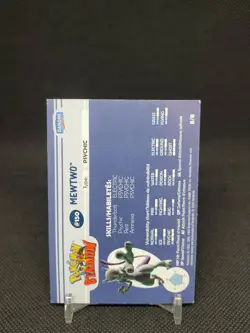 Mewtwo #150 Pokemon Stadium Danone Holo MP Pokemon Card - Image 2