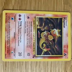 MAGMAR 39/62 POKEMON CARD (FOSSIL SET) - Image 2