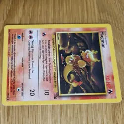 MAGMAR 39/62 POKEMON CARD (FOSSIL SET) - Image 4