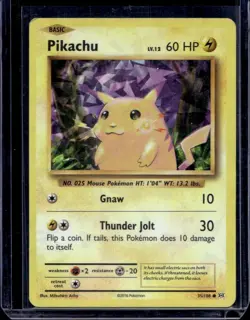 Pikachu 35/108 XY Evolutions Yellow Cheeks Base Set Pokemon Cards TCG - Image 1