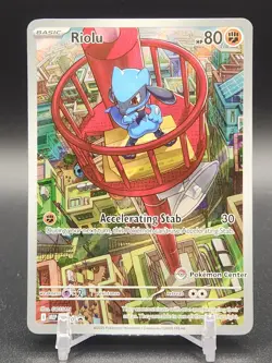 Pokemon Card Riolu 010 Pokemon Center Exclusive Mega Evolution Promo - Image 1