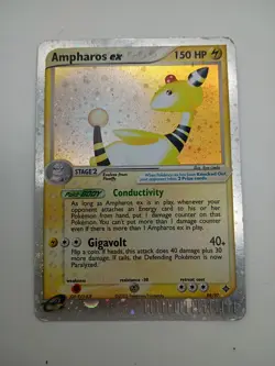 Ampharos EX 89/97 Dragon Set Holo 2003 English Pokemon Card 150hp - Image 1