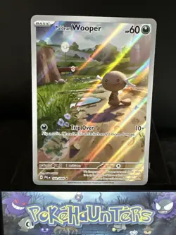 Pokemon Card Paldean Wooper 102/094 Phantasmal Flames Near Mint - Image 1