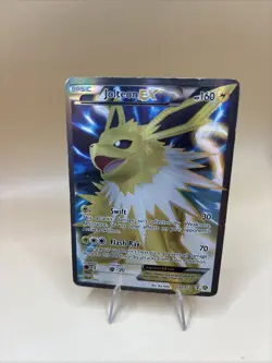 Jolteon EX Full Art 28a/83 Ultra Rare Holo Pokemon Card XY Generations MP - Image 2