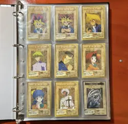 BANDAI YUGIOH CARD Complete 118+TA2 carddass vintage TOEI JAPAN Very Good - Image 1
