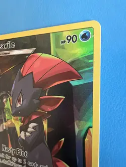 Pokemon TCG Weavile 238/236 Full Art Secret Rare Holo Card Cosmic Eclipse - Image 2
