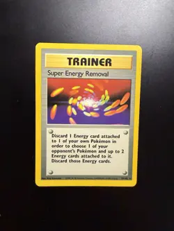 Super Energy Removal 79/102 Rare Base Set Pokemon Card WOTC NM - Image 2