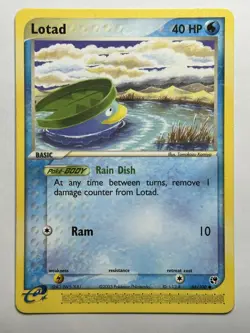 Lotad Sandstorm 66/100 LP Pokemon Card - Image 1