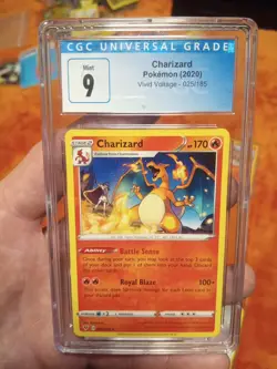 Pokemon Charizard Bundle, Lot Of 9 (One Is Graded 9) CGC Cards +++ - Image 3