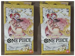 Lot Of 2 - One Piece TCG Card Game Big Mom Pirates Starter Decks ST-07 English - Image 1