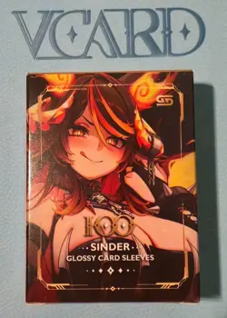 Gamersupps VCard VTuber Elemental Card Sleeves Rising Stars Sinder - Image 1