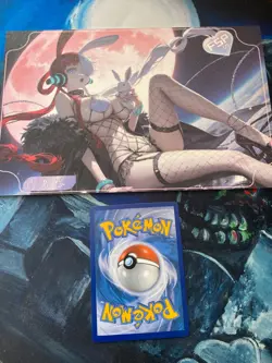 Large Waifu Card Art Display - Sexy Anime Girl - Collectible Display Piece - Image 2