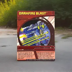 Bakugan:Battle Brawlers |Darkfire Blast ??Red Ability Card | 32/48i - Image 1