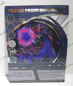 Bakugan Card - Power From Darkness - Holo Foil Blue Ability Card - BA170 - 38/48 - Image 1