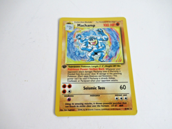 1st Edition Machamp 8/102 Holo Base Set Pokemon Card 1999 WOTC - Image 3
