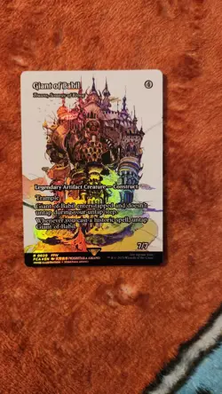 Traxos, Scourge of Kroog Giant of Babil - Showcase FCA MTG R 0020 - Image 1