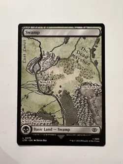 Swamp - FULL ART (#276) - MTG The Lord of the Rings: Tales of Middle-earth - NM - Image 1