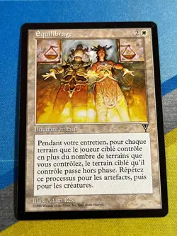 Magic the Gathering MTG Visions EQUIPOISE French - Image 1