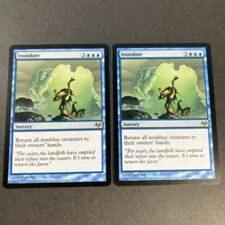 Set of x2, MTG Inundate Eventide Regular - Image 1