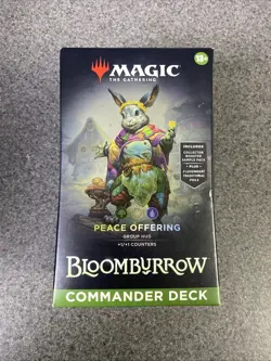 MTG Bloomburrow Commander Deck - Peace Offering - Magic The Gathering Sealed - Image 1