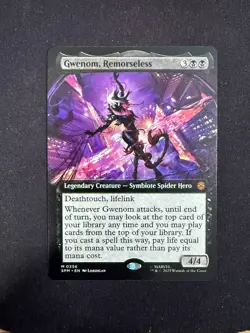 Gwenom, Remorseless (EXTENDED) Marvel Spider-Man - Magic (MTG) - Image 1