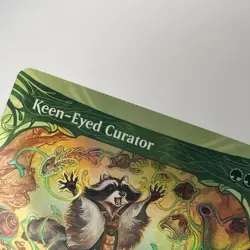 CRIMPED FOIL KEEN-EYED CURATOR SHOWCASE BLOOMBURROW NM MTG - Image 2